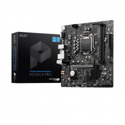 MSI H510M-A PRO Intel 10th Gen and 11th Gen Mirco-ATX Motherboard MSI H510M-A PRO Intel 10th Gen and 11th Gen Mirco-ATX Motherboard