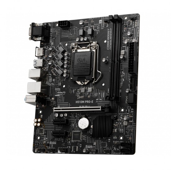 MSI H510M PRO-E Intel 10th Gen and 11th Gen Mirco-ATX Motherboard