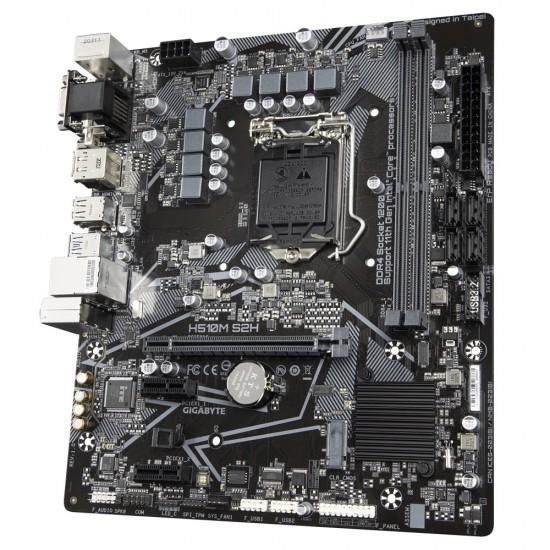 Gigabyte H510M S2H Intel 10th and11th Gen Micro ATX Motherboard