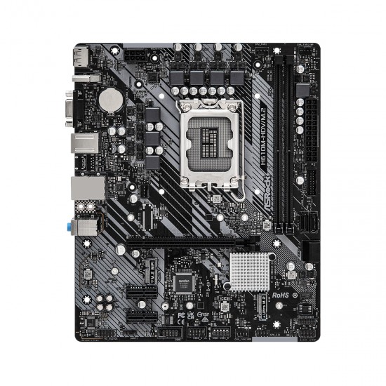 ASRock H610M-HDV/M.2 12th Gen Micro ATX Motherboard ASRock H610M-HDV/M.2 12th Gen Micro ATX Motherboard