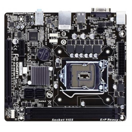 Gigabyte GA-H61M-S DDR3 Micro ATX Motherboard