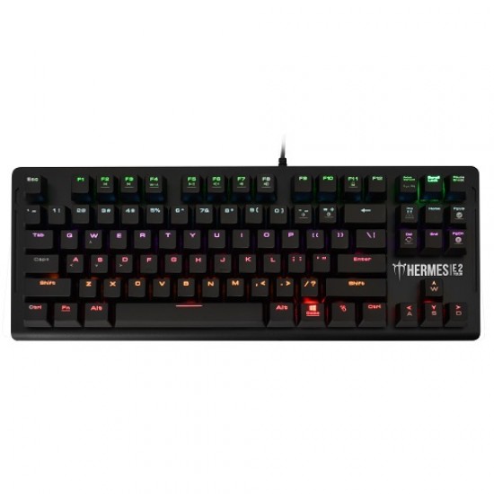 Gamdias Hermes E2 7 Color Backlit Brown Switch Mechanical Gaming Keyboard