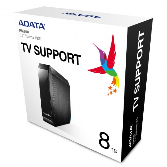 ADATA 8TB HM800 3.5 External Hard Drive