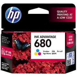 HP 680 Tri-color Original Ink Advantage Cartridge