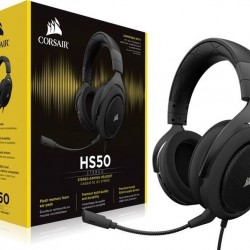 Corsair HS50 Stereo Gaming Headphone - Carbon
