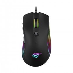 Havit HV-MS1002 RGB Backlit Programmable Black Gaming Mouse