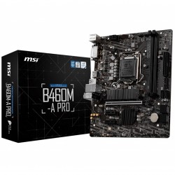 MSI Intel B460M-A Pro 10th Gen Intel Motherboard MSI Intel B460M-A Pro 10th Gen Intel Motherboard
