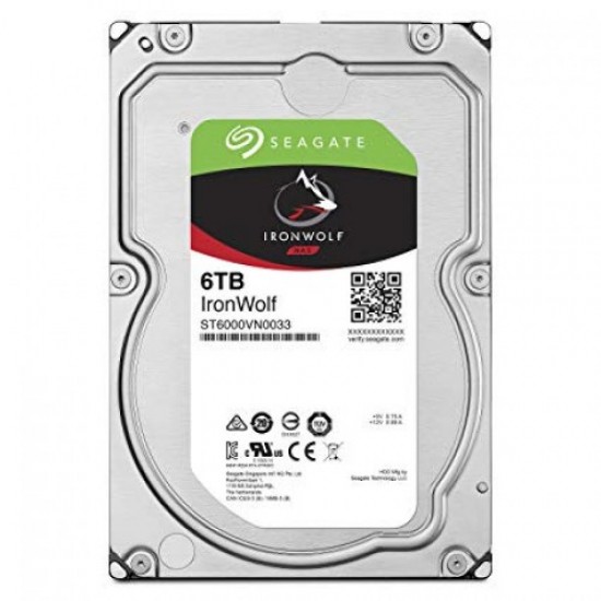 Seagate IronWolf 6TB NAS 7200 RPM 3.5 Internal HDD