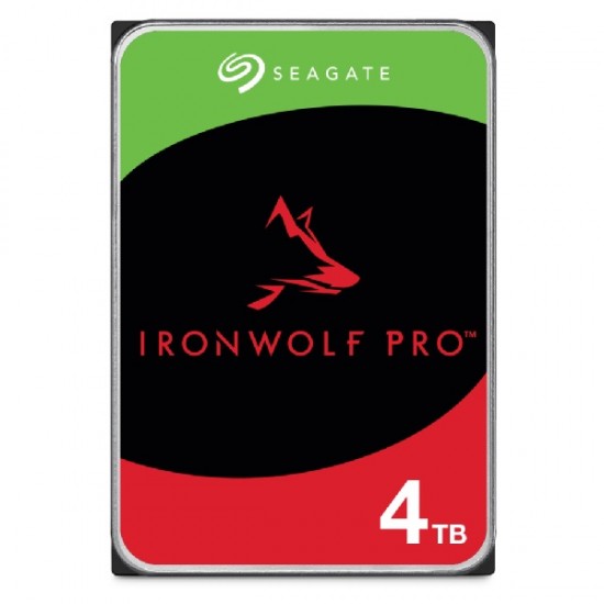 Seagate IronWolf Pro 4TB 3.5 Inch SATA 7200RPM NAS Hard Drive