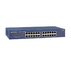 Netgear JGS524 24 Port Gigabit Unmanaged Rackmount Switch Netgear JGS524 24 Port Gigabit Unmanaged Rackmount Switch