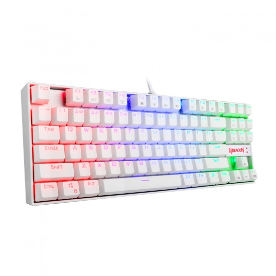 Redragon K552RGB-1 KUMARA RGB Backlit Mechanical Gaming Keyboard White