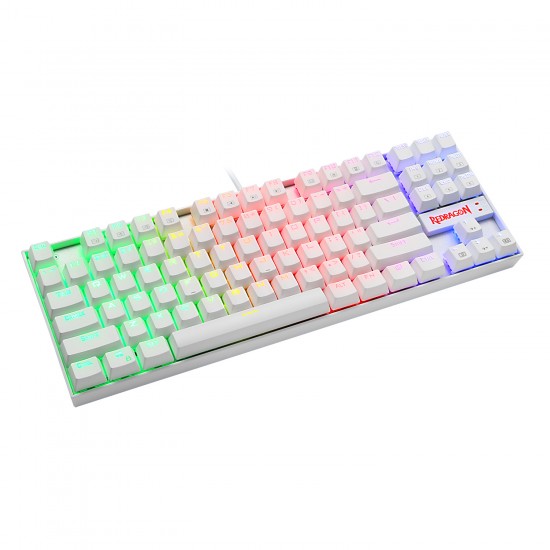 Redragon K552RGB-1 KUMARA RGB Backlit Mechanical Gaming Keyboard White