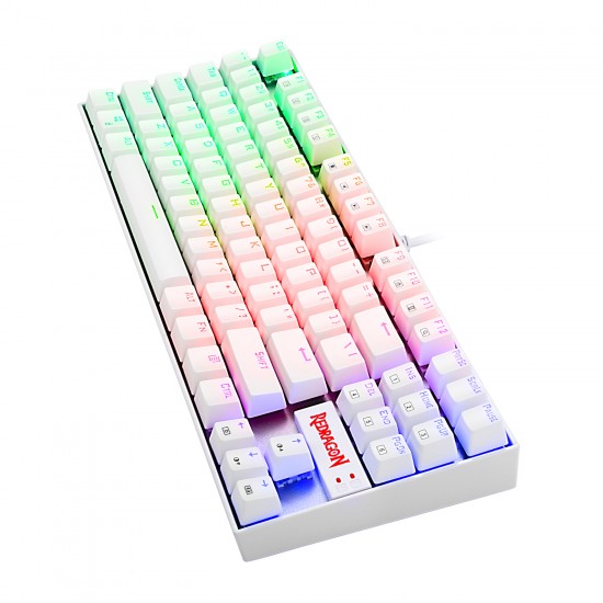 Redragon K552RGB-1 KUMARA RGB Backlit Mechanical Gaming Keyboard White