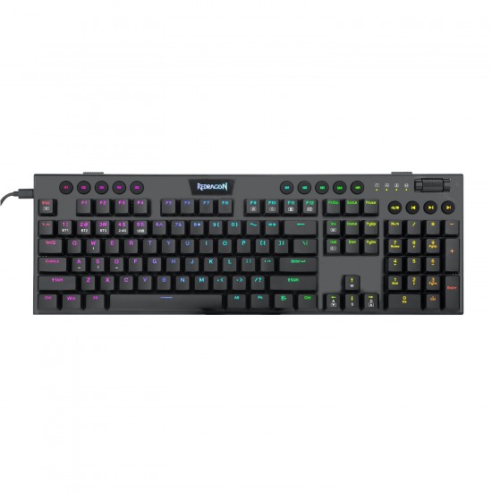 Redragon K618 HORUS Wireless RGB Ultra-Thin Mechanical Gaming Keyboard Redragon K618 HORUS Wireless RGB Ultra-Thin Mechanical Gaming Keyboard