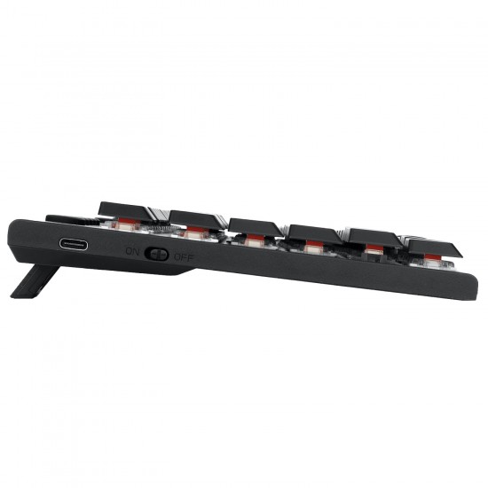 Redragon K618 HORUS Wireless RGB Ultra-Thin Mechanical Gaming Keyboard Redragon K618 HORUS Wireless RGB Ultra-Thin Mechanical Gaming Keyboard