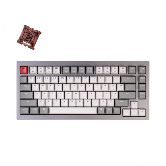 Buy Keychron Q1 QMK Custom Hot-Swappable Brown Switch Mechanical