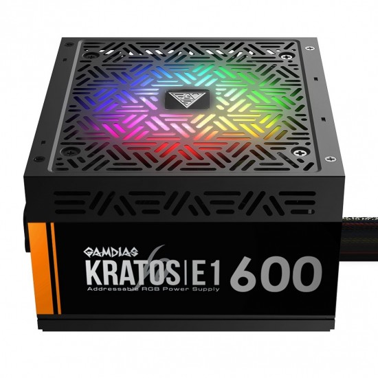 Gamdias Kratos E1-600W RGB Power Supply