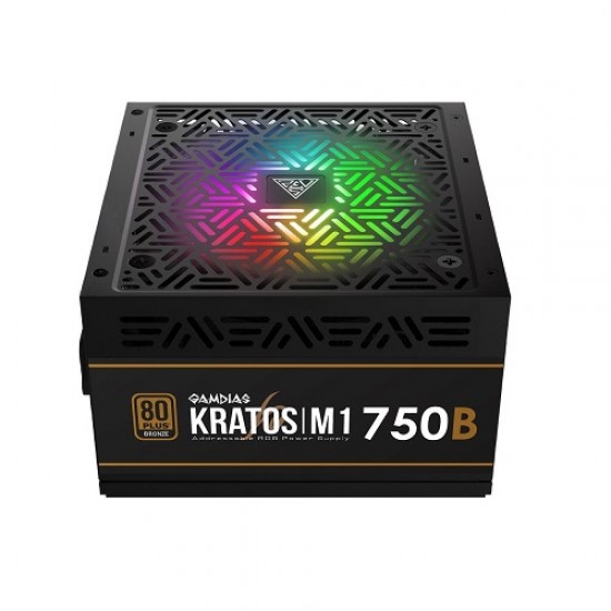 Gamdias Kratos M1-750B 750W 80 Plus Bronze ARGB Power Supply