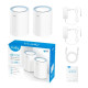 Cudy M1200 AC1200 Whole Home Mesh WiFi Router (2 Pack) Cudy M1200 AC1200 Whole Home Mesh WiFi Router (2 Pack)