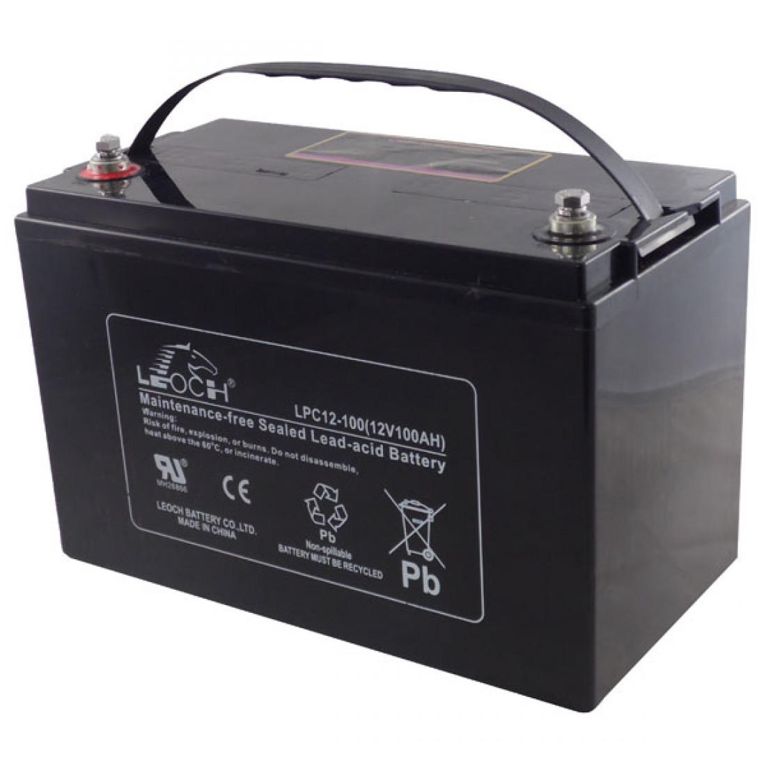 Mighty Max 12V 12AH SLA Battery – 2 Pack Replacement For Leoch LP12-12 T2