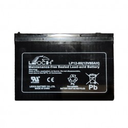 Leoch LP12-80 (12V 80Ah) Sealed Lead Acid Battery