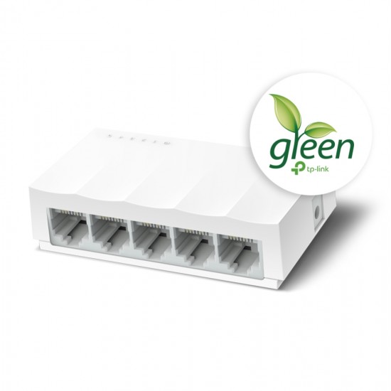 TP-Link LS1005 5-Port 10/100Mbps Desktop Network Switch TP-Link LS1005 5-Port 10/100Mbps Desktop Network Switch
