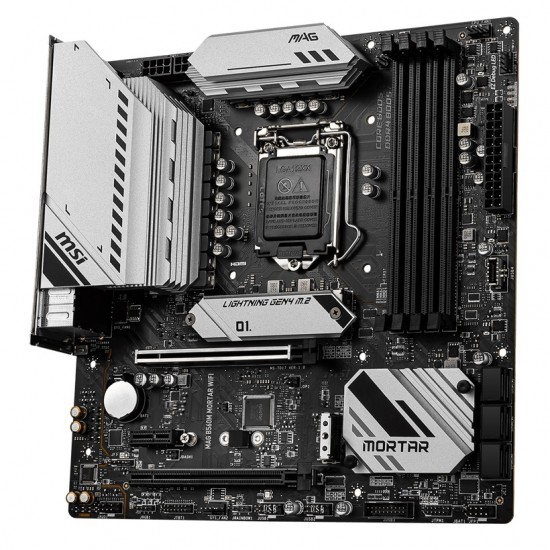 MSI MAG B560M MORTAR WIFI 10th and 11th Gen Micro ATX Motherboard