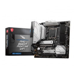 MSI MAG B660M MORTAR WIFI DDR5 12th Gen Micro-ATX Motherboard MSI MAG B660M MORTAR WIFI DDR5 12th Gen Micro-ATX Motherboard