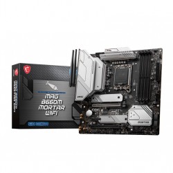 MSI MAG B660M MORTAR WIFI DDR5 12th Gen Micro-ATX Motherboard MSI MAG B660M MORTAR WIFI DDR5 12th Gen Micro-ATX Motherboard