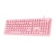 Fantech Max Core MK852 Sakura Edition Mechanical USB Gaming Keyboard