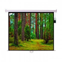 Meki 70"x70" Electric Projection System Screen Meki 70"x70" Electric Projection System Screen