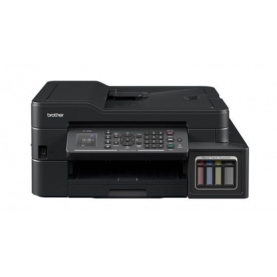 Brother MFC-T910DW Color Multifuntion Ink Tank Printer with Wifi (Black/ Color:27/ 23 PPM)