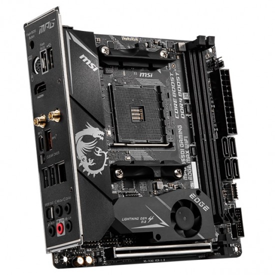 MSI MPG B550I GAMING EDGE MAX AM4 Mini-ITX Motherboard