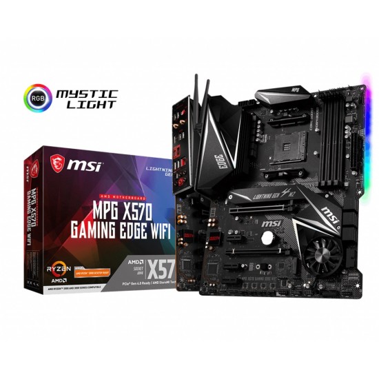 MSI MPG X570 Gaming Edge Wi-Fi AM4 AMD ATX Motherboard