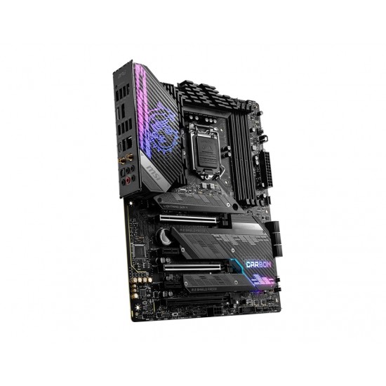 MSI MPG Z590 Gaming Carbon WiFi Intel 10th Gen and 11th Gen ATX Motherboard