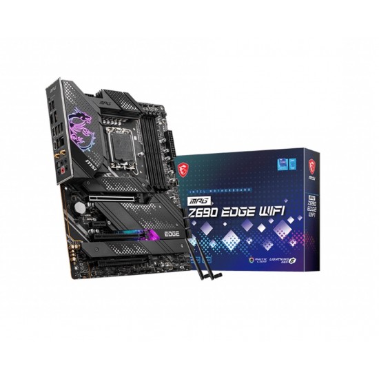 MSI MPG Z690 EDGE WIFI DDR5 12th Gen ATX Motherboard