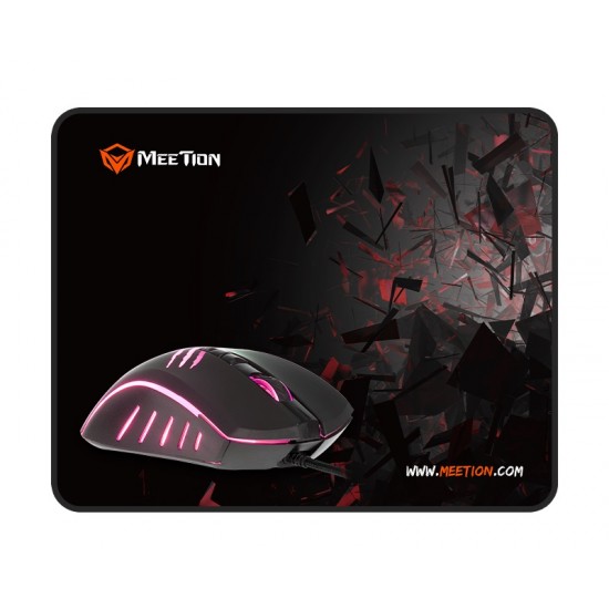 MeeTion MT-C011 Wired Gaming Mouse and Mouse Pad Combo