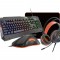 MeeTion MT-C505 Keyboard Mouse Headset Gaming Combo with Mouse Pad