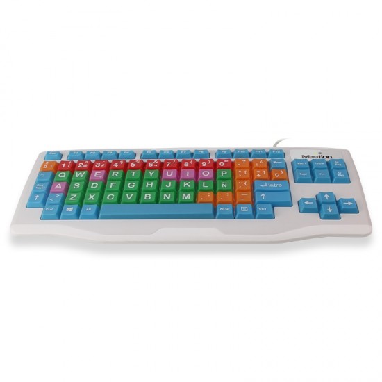 Meetion MT-K800 Colored Big Keys Kids Keyboard