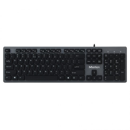 Meetion MT-K841 USB Ultrathin Standard Chocolate Keyboard