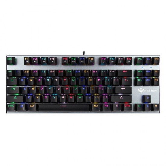 Meetion MT-MK04 TKL RGB Backlit Mechanical Blue Switch Gaming Keyboard