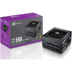 Cooler Master MWE 550 550W Full Modular 80 Plus Gold Certified Power Supply