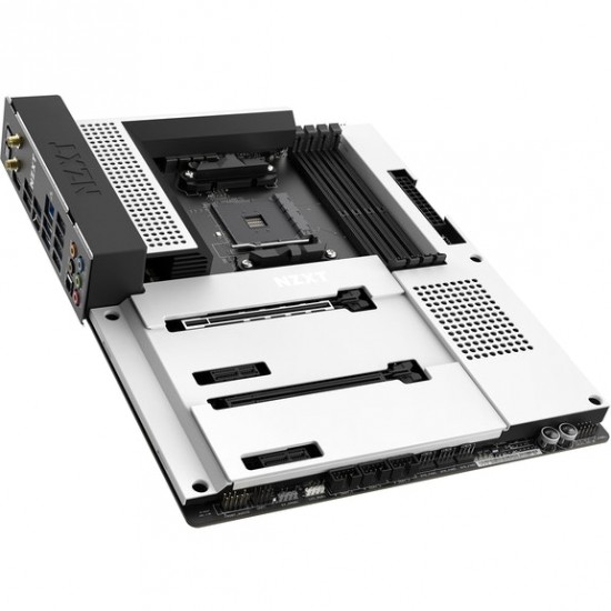 NZXT N7 B550 Matte White AMD AM4 ATX Wi-Fi Gaming Motherboard