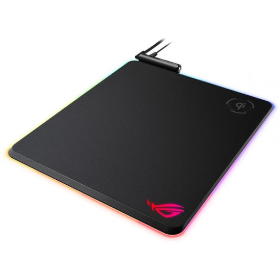 ASUS NH01 ROG Balteus Qi Wireless-Charging RGB Gaming Mouse Pad