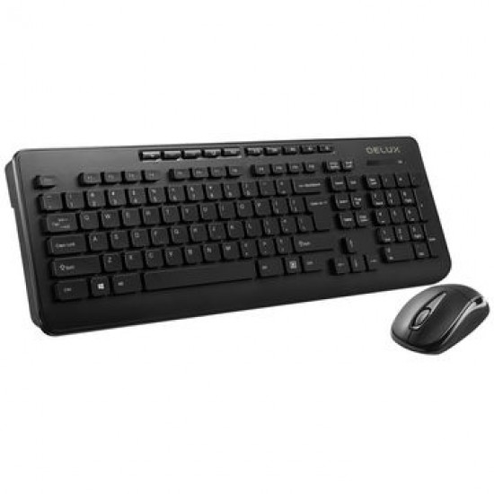 Delux OM02G+M105GX Wireless Keyboard and Mouse Combo