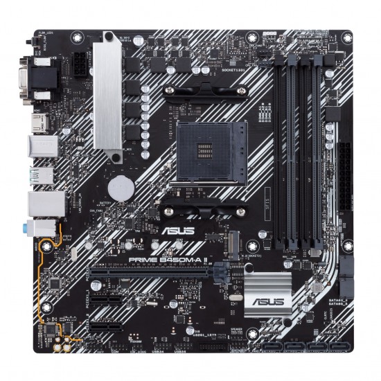 Asus Prime B450M-A II AM4 Micro-ATX AMD Motherboard