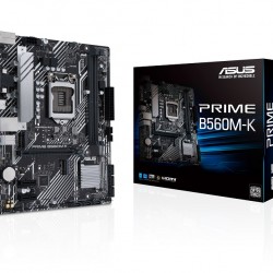 ASUS PRIME B560M-K Intel 10th and 11th Gen Micro ATX Motherboard