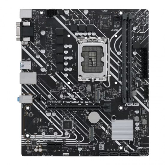 ASUS PRIME H610M-E D4 12th Gen mATX Motherboard