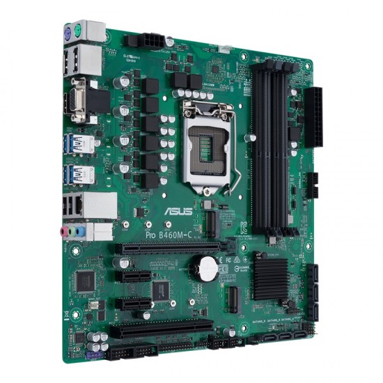 ASUS Pro B460M-C/CSM 10th & 11th Gen Micro-ATX Motherboard