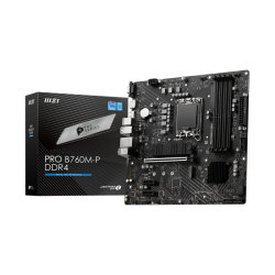 MSI PRO B760M-P DDR4 13th Gen & 12th Gen mATX Motherboard
